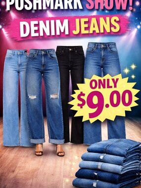 Special jeans $9.00 Various Sizes and Brand